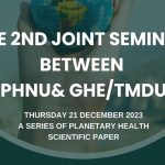 The 2nd joint seminar between PHNU and GHE/TMDU