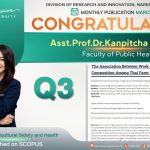 Congratulations to Asst.Prof.Dr.Kanpitcha Kiatkitroj-022025