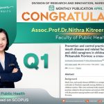 Congratulations to Assoc.Prof.Dr.Nithra Kitreerawutiwong-Q1-01042025