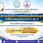 สถานปฏิบัติการแพทย์แผนไทยประยุกต์ ผ่านการประเมินมาตรฐาน อยู่ในระดับดีเยี่ยม